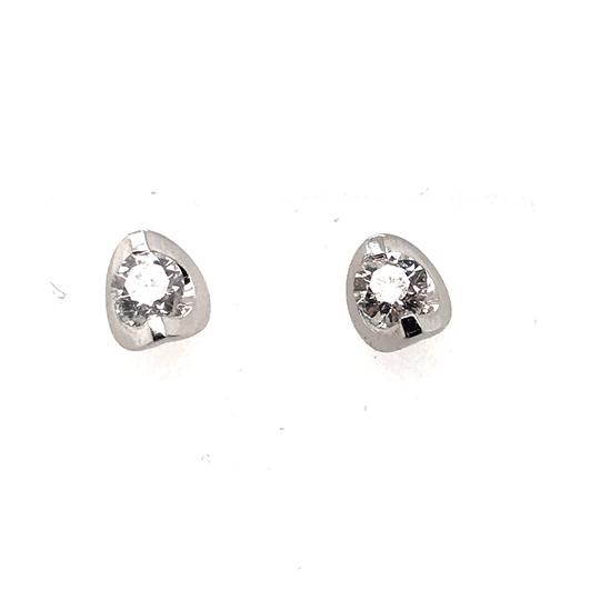 Single Diamond Earrings