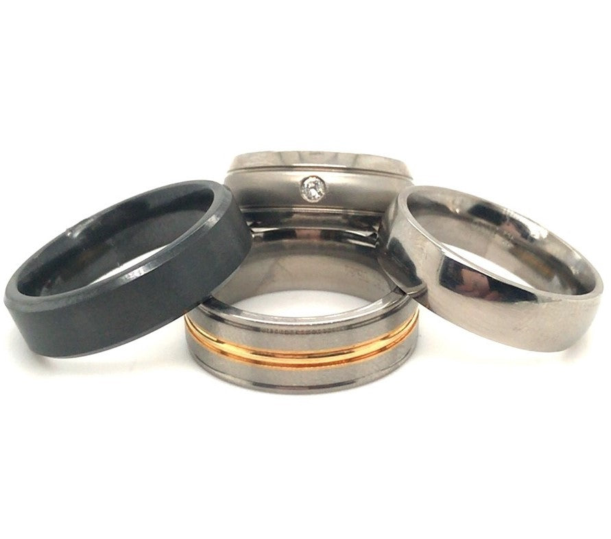 Titanium and Zirconium Rings